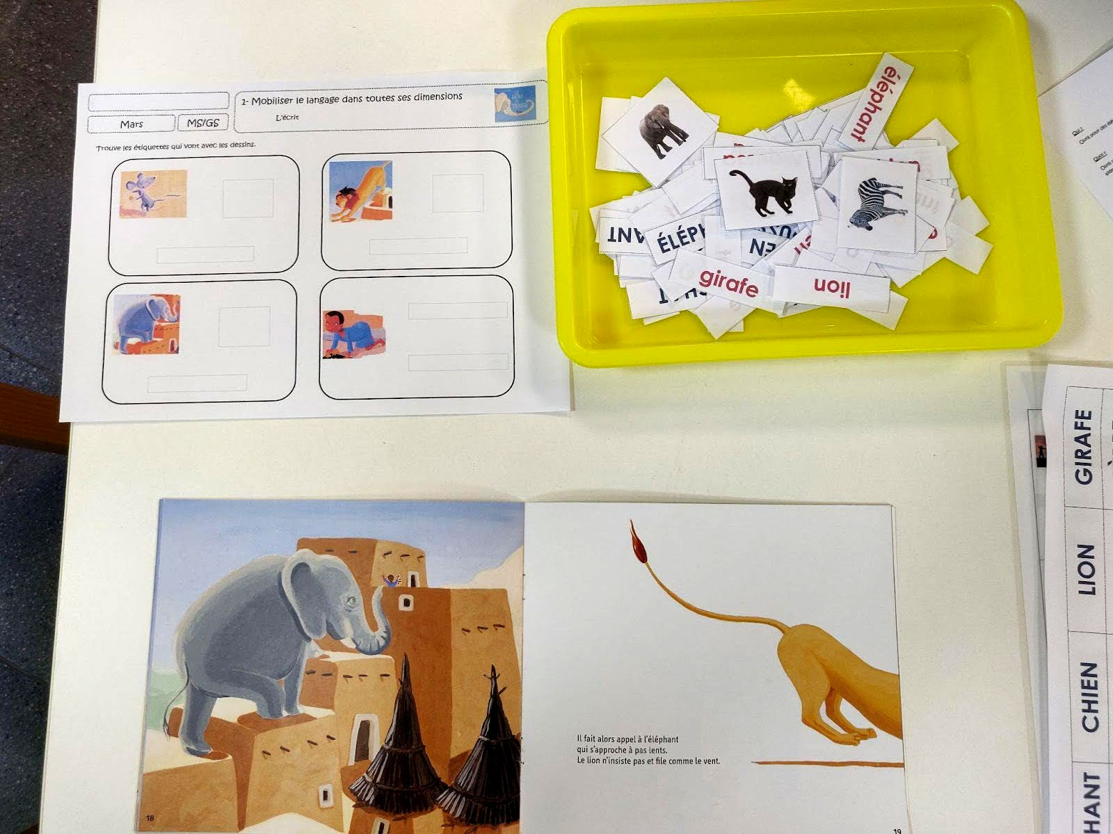 Reading and learning vocabulary from a book